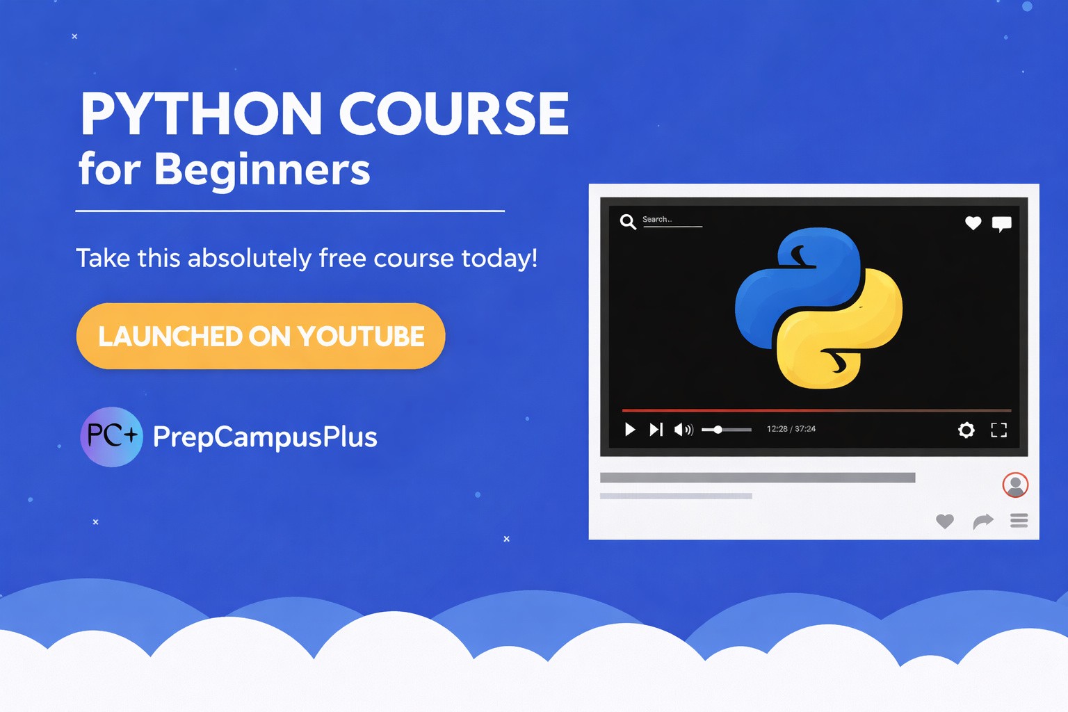 Python course for beginnersl