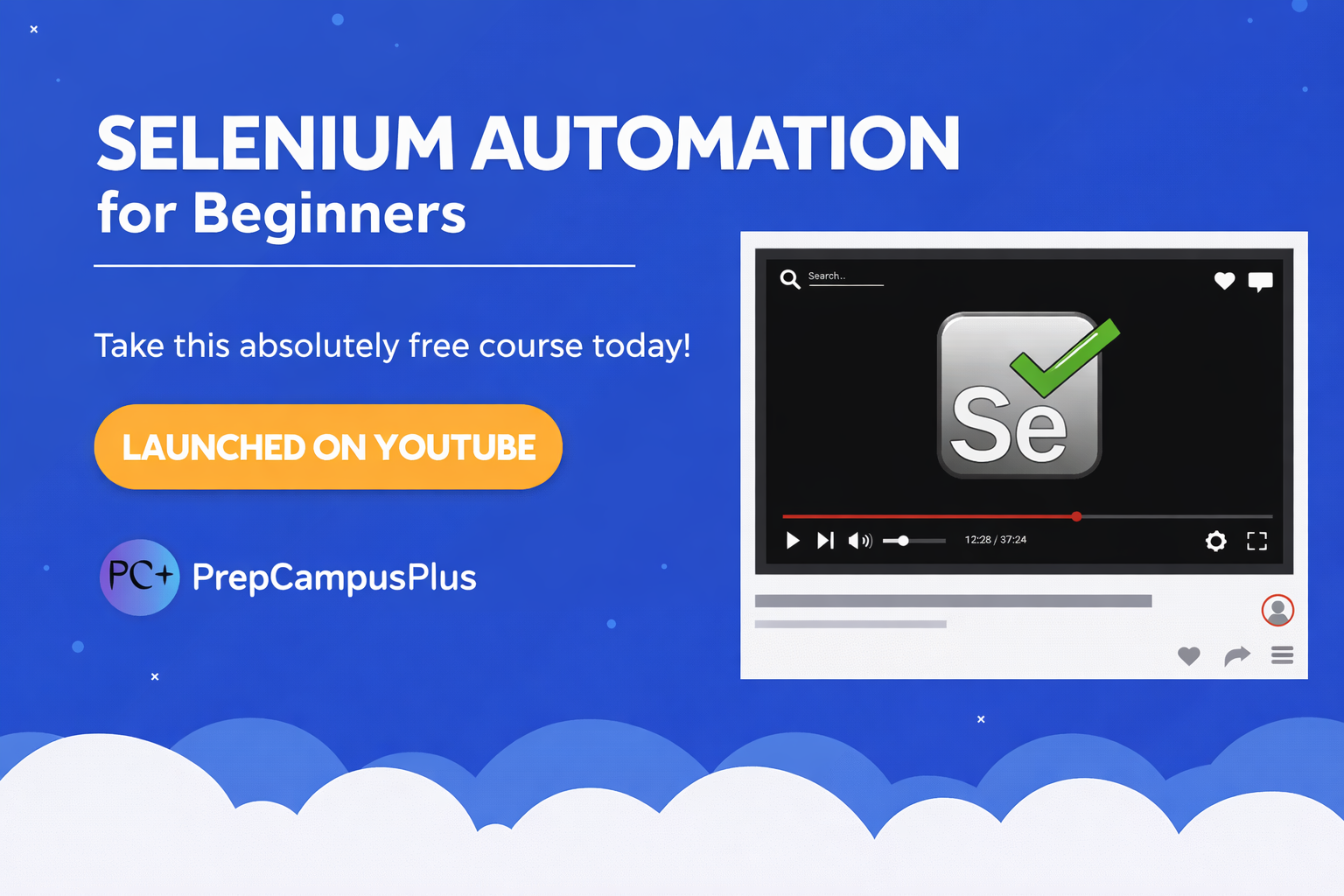 Selenium Automation course for beginners